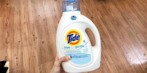 Tide Free & Gentle Liquid Laundry Detergent 92oz Only $8.69 Shipped on Amazon (Regularly $15)