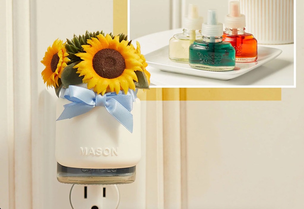 yankee candle sunflower plug in