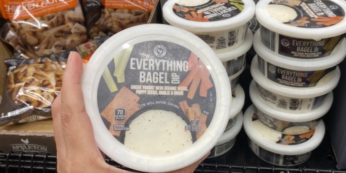 Everything Bagel Dip Only $3.29 at ALDI