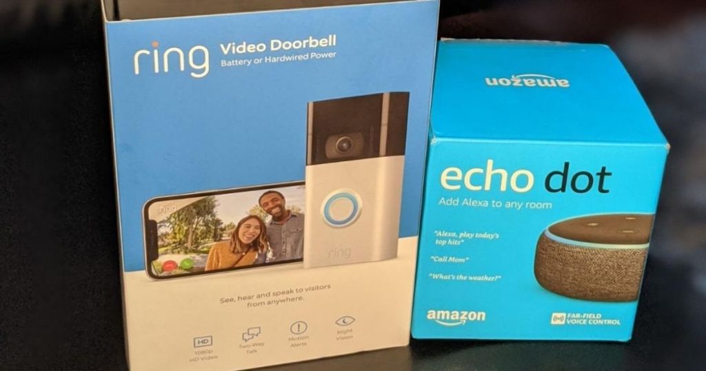 Amazon Ring + Echo Dot