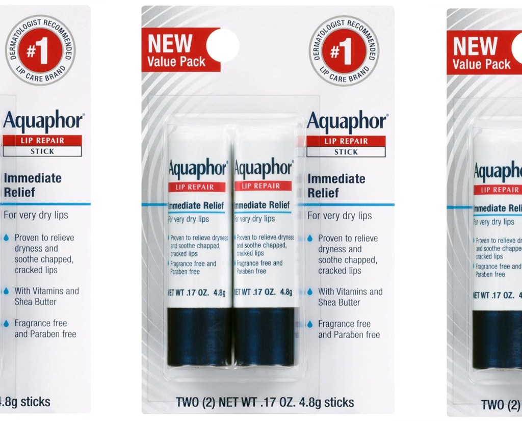 Aquaphor products in packaging