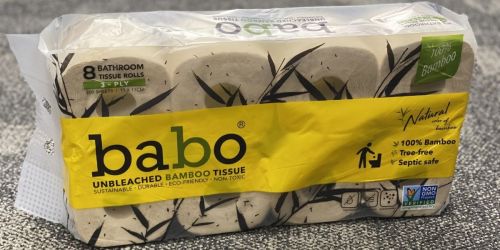 Babo Bamboo Bathroom Tissue 8-Pack Only 99¢ After CVS Rewards