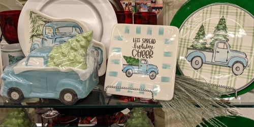 50% Off Blue Truck Holiday Decorations at Hobby Lobby | In-Store & Online