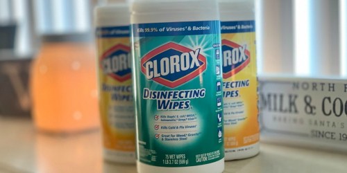 Clorox Disinfecting Wipes 300-Count Only $9.98 Shipped on HomeDepot.com