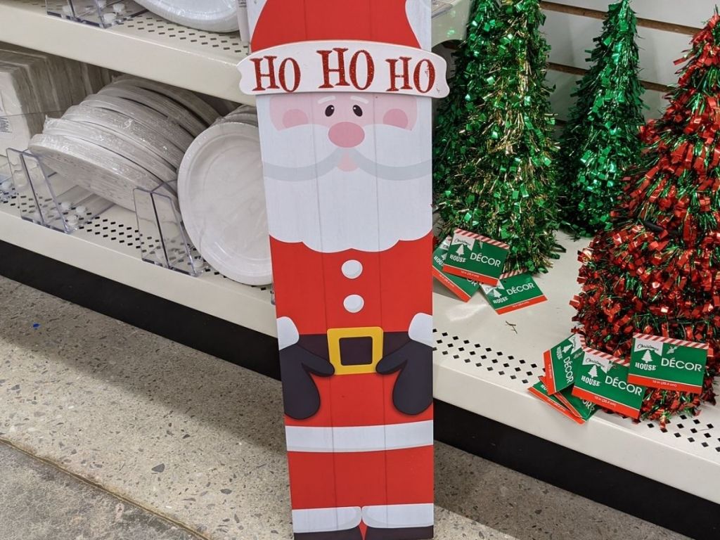 Dollar Tree Holiday Signs