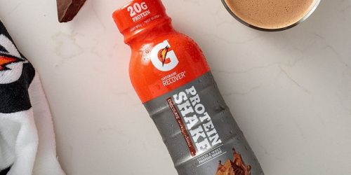 Gatorade Recover Protein Shake 12-Pack Only $19 Shipped for Amazon Prime Members