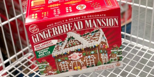 Prebuilt Gingerbread Mansion Only $11.99 at Costco | Includes Over 1 Pound of Icing & Candy