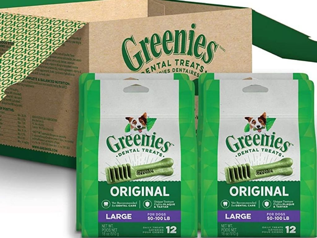 Greenies Large Breed Dental Dog Treats