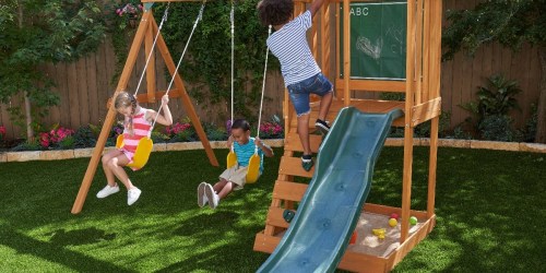 KidKraft Ainsley Wooden Swing Set Only $199 Shipped on Walmart.com (Regularly $399)