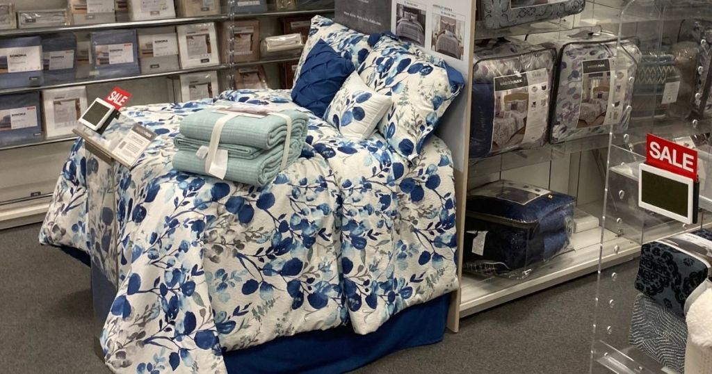 bedding area in Kohl's