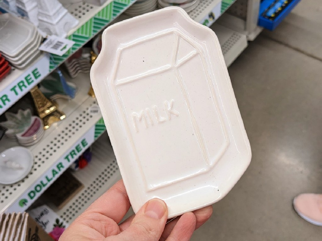 Milk Carton Spoon Rest at Dollar Tree