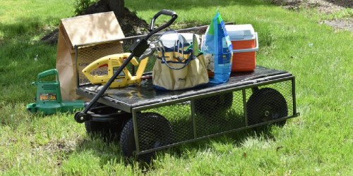 Mesh Wire Utility Cart Only $62.62 on HomeDepot.com (Regularly $125)