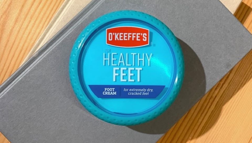 tub of foot cream