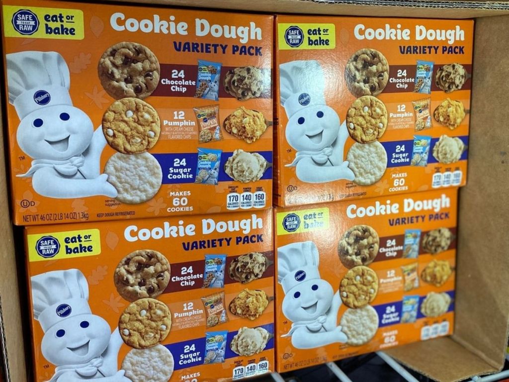Pillsbury Cookie Dough Variety pack