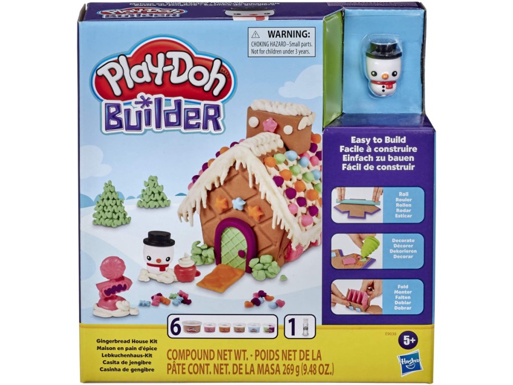 Play-Doh Gingerbread House Set in a box