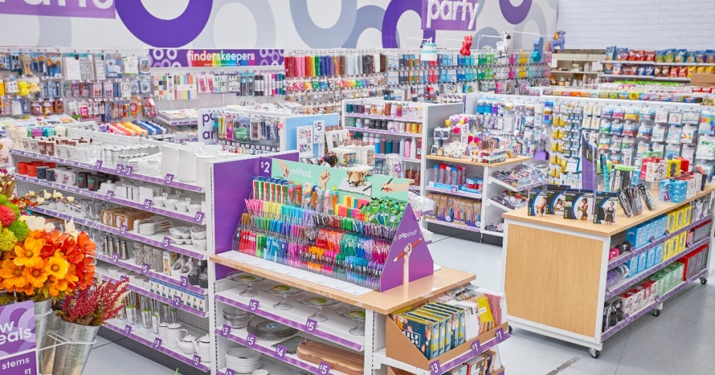 interior of popshelf store