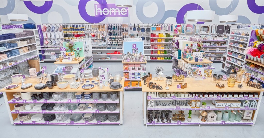 interior of popshelf store