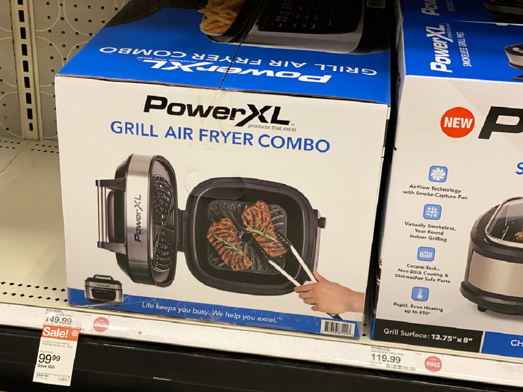 Power XL 6 Quart Air Fryer & Indoor Grill
