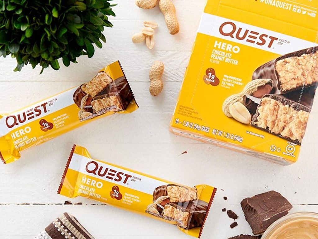 Quest Chocolate Peanut Butter Bars