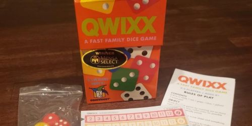 Qwixx Family Dice Game Only $4.99 on Amazon (Regularly $12) | Over 8,000 5-Star Reviews