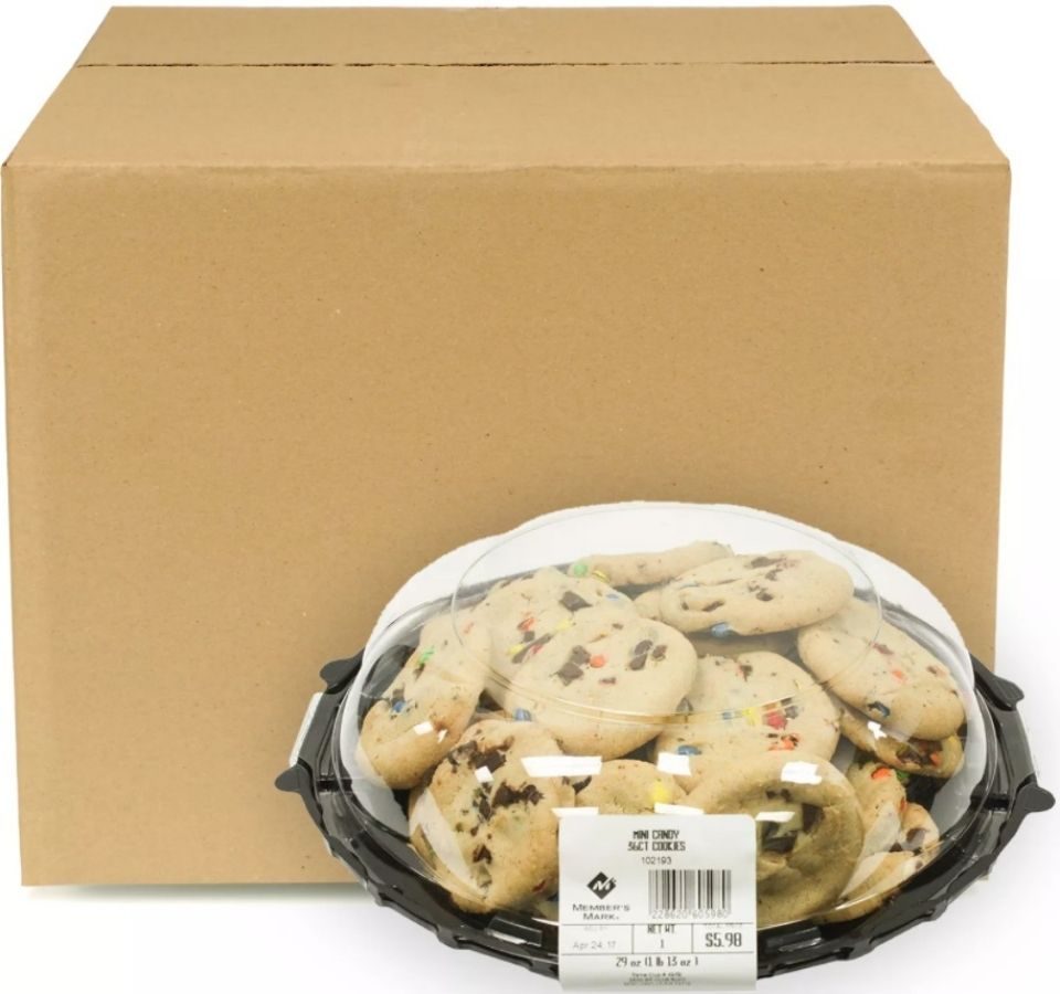 Sam's Club Mini Candy Cookies Bulk Case