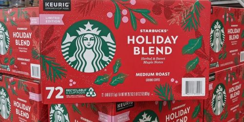 Starbucks Holiday Blend K-Cups Now at Sam’s Club