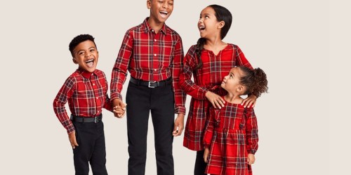 Up to 50% Off The Children’s Place Matching Family Outfits + Free Shipping | Cute for Holiday Pictures