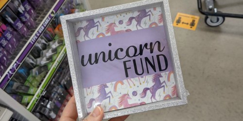 Trendy Shadow Box Banks Just $1 At Dollar Tree