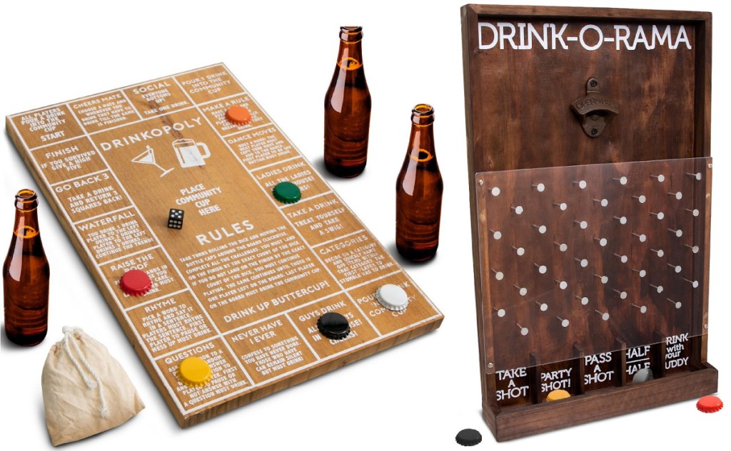 Drinkopoly and Drink-o-Rama board game