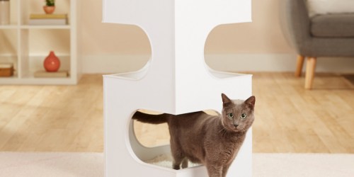 Get Over 55% Off this Space-Saving Cat Tree + FREE Shipping on Chewy.com