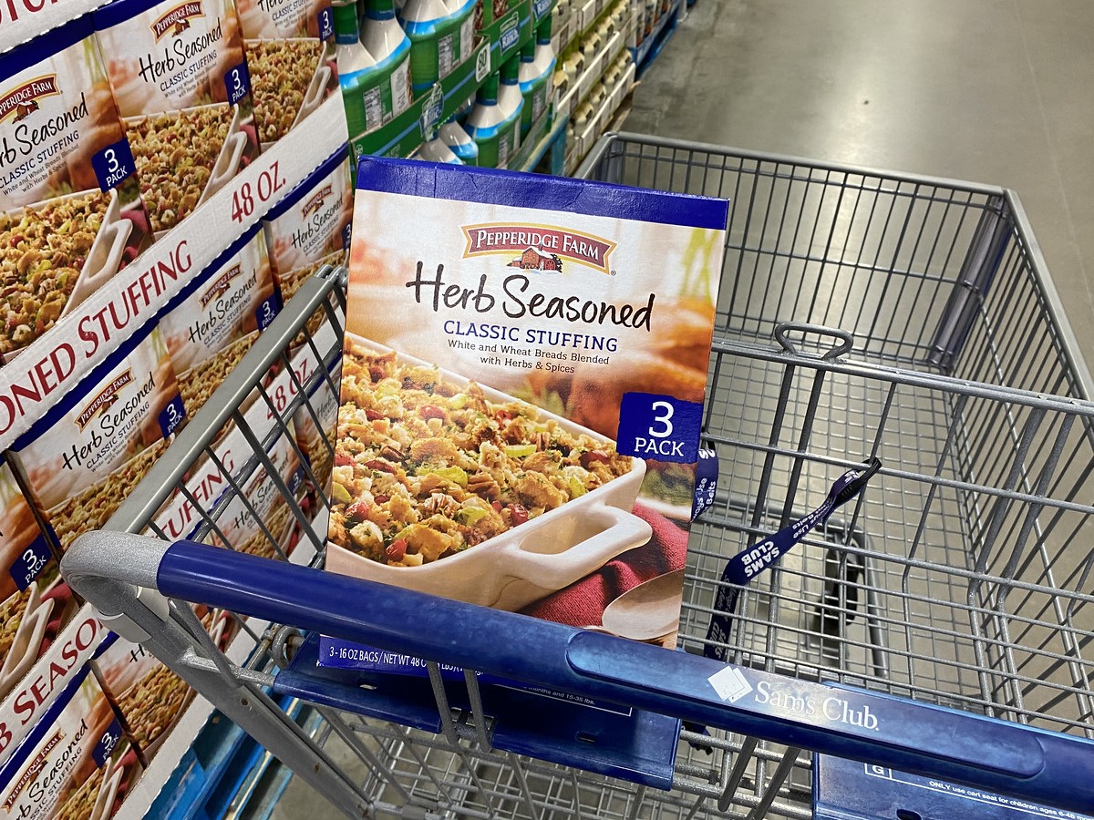 Sam's Club Thanksgiving - Pepperide Farm Herb Seasoned Classic Stuffing