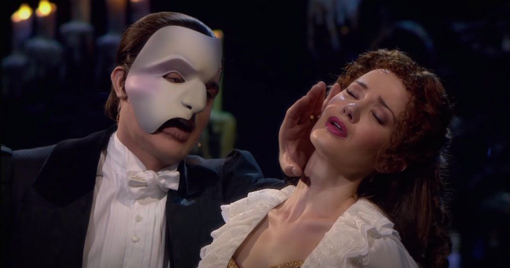 phantom of the opera christine and phantom