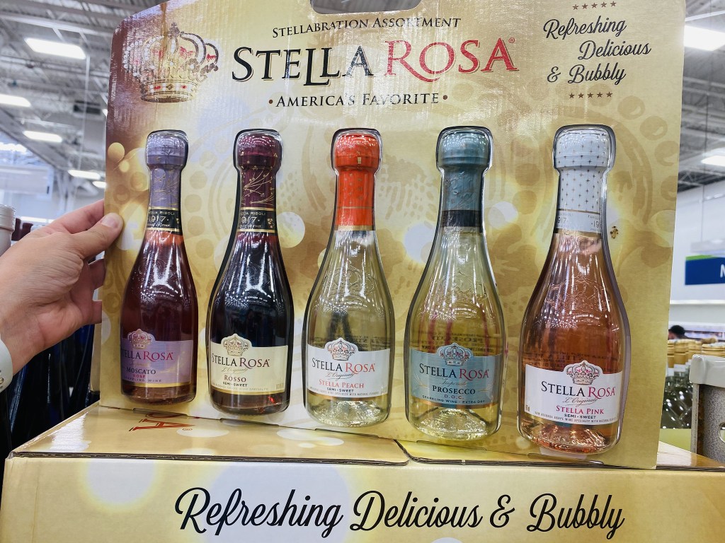 stella rosa gift pack in store at sams club