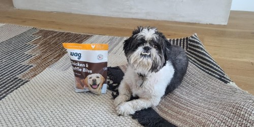 Up to 45% Off Wag Dog Food & Treats + Free Shipping on Amazon