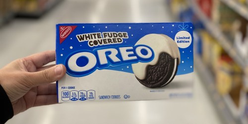 White Fudge Covered Oreos Are Back & Around $3 at Walmart