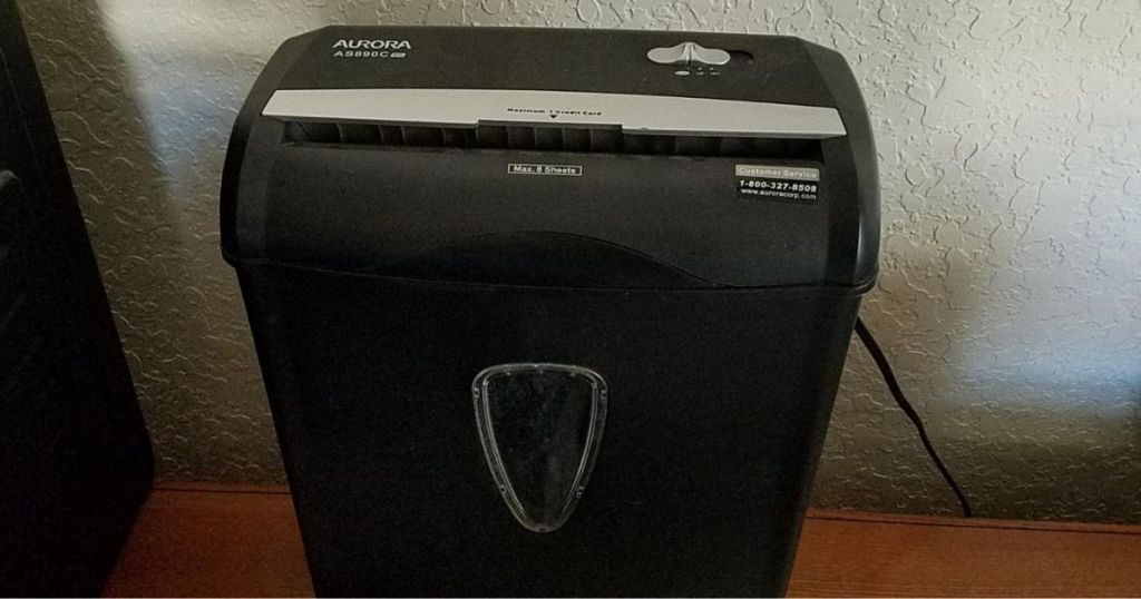 Aurora Paper Shredder