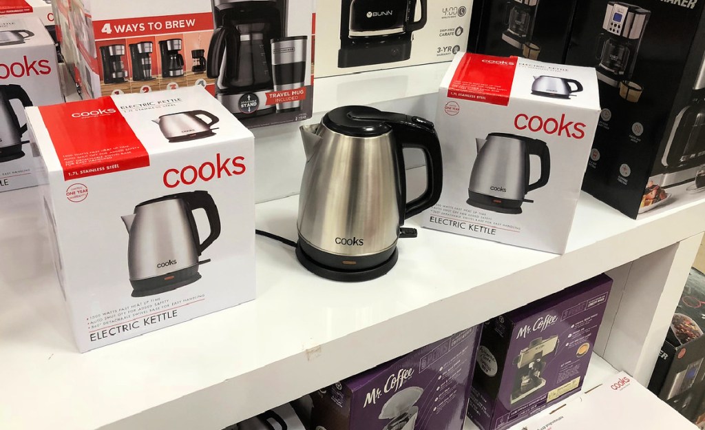 Cooks Electric Kettle on display at JCPenney