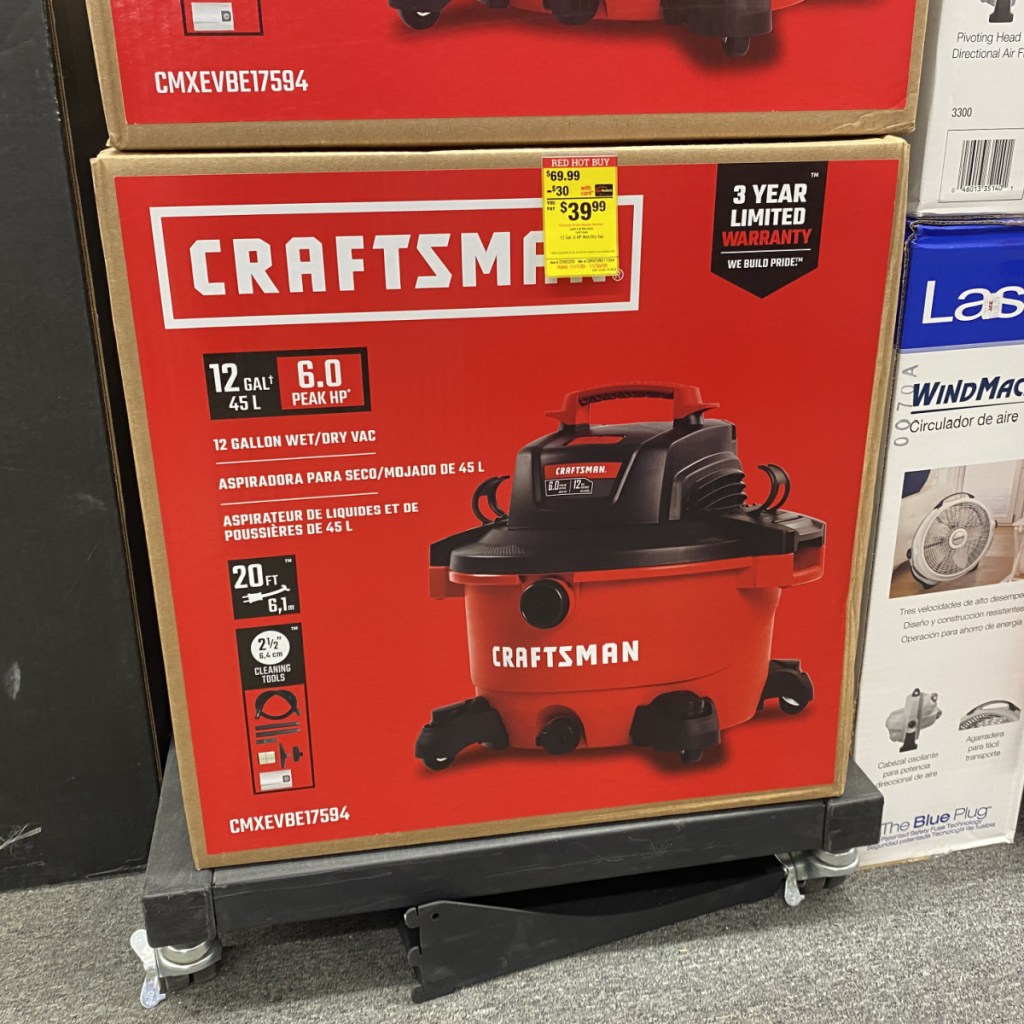 Craftsman Wet Dry Vac