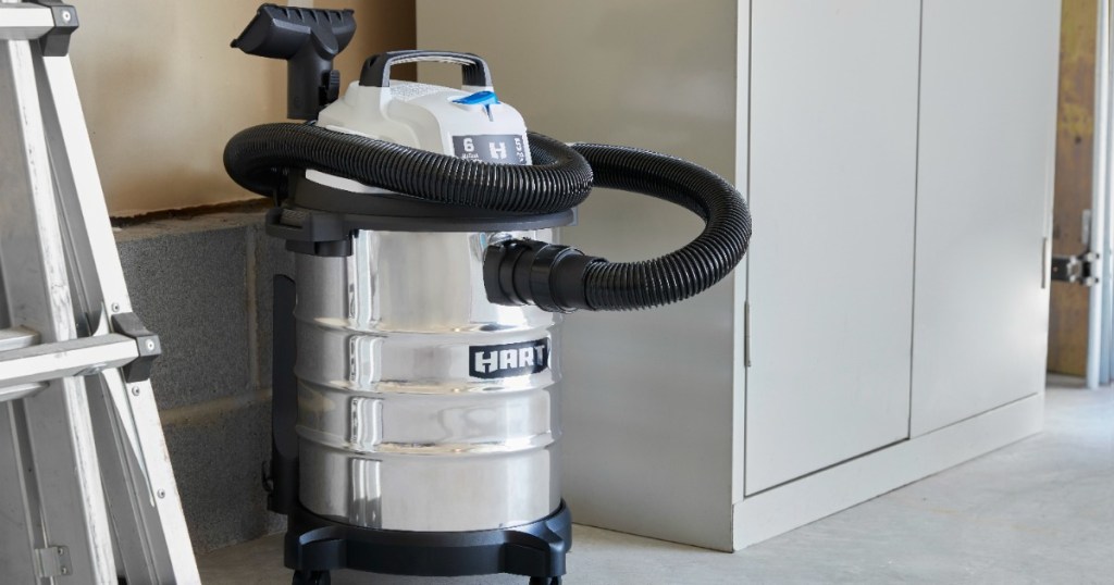 Large Stainless steel vacuum cleaner