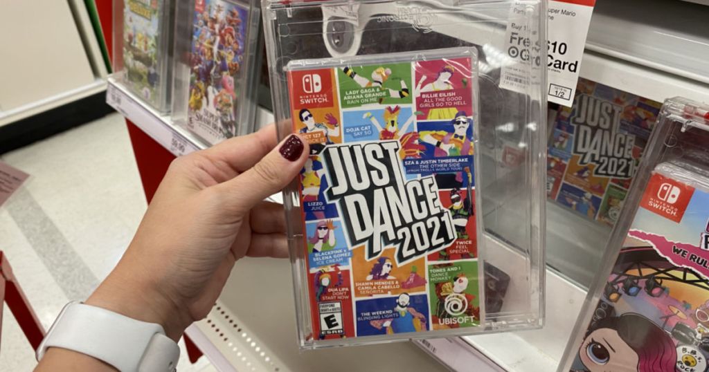hand holding just dance game 