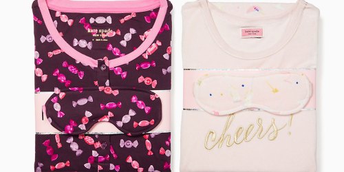 Kate Spade Women’s Pajamas & Sleep Mask Sets Only $39 Shipped (Regularly $99)