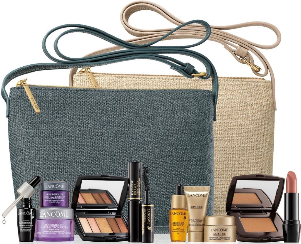 Lancome Beauty Set and Bags