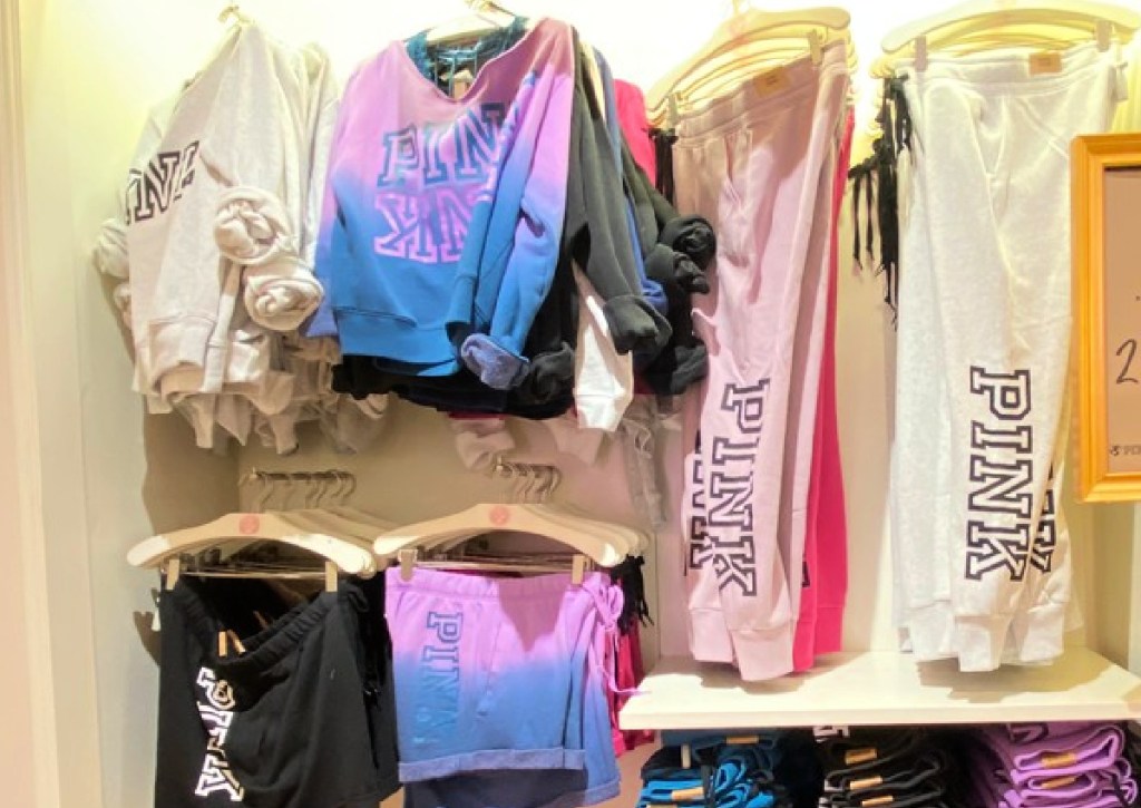 PINK Logo Shop Separates