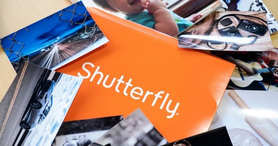 Shutterfly Prints near packaging