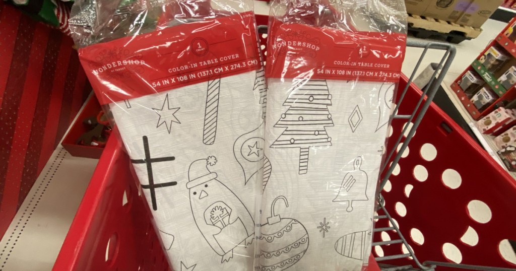Target Wondershop Color In Table Cloths in Target Shopping Cart 