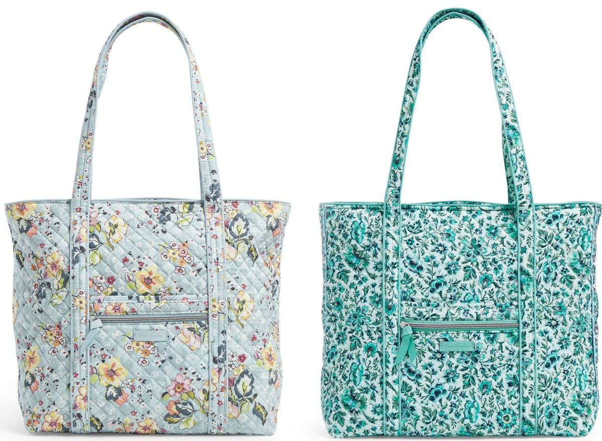 Vera Bradley tote bags in two colors