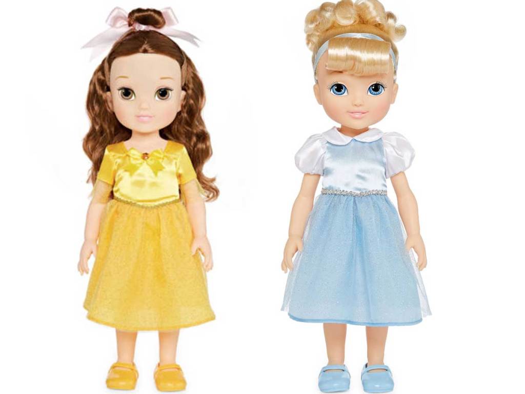 disney princess dolls stock image