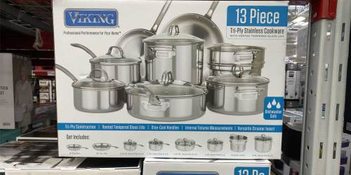 Viking 13-Piece Cookware Sets Just $199.98 on SamsClub.com (Regularly $250+) | Includes Lifetime Warranty