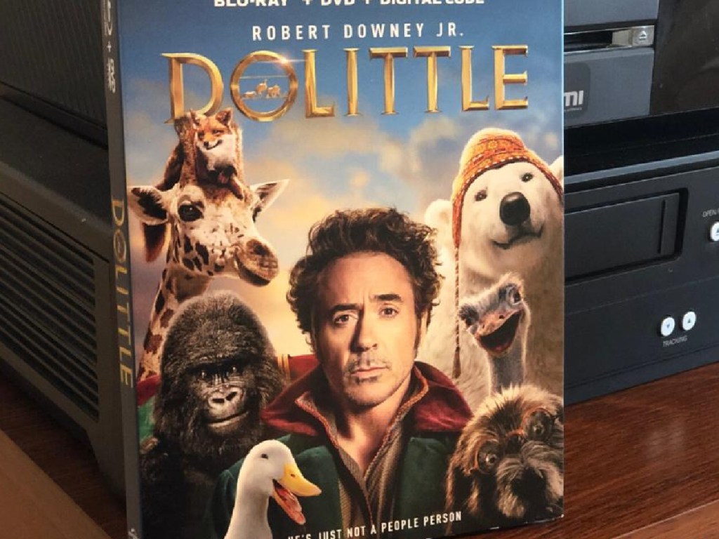 dolittle dvd