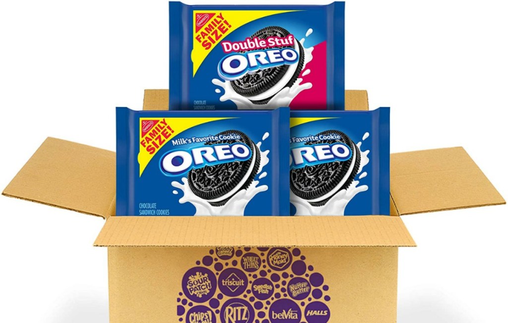 family size oreos in box